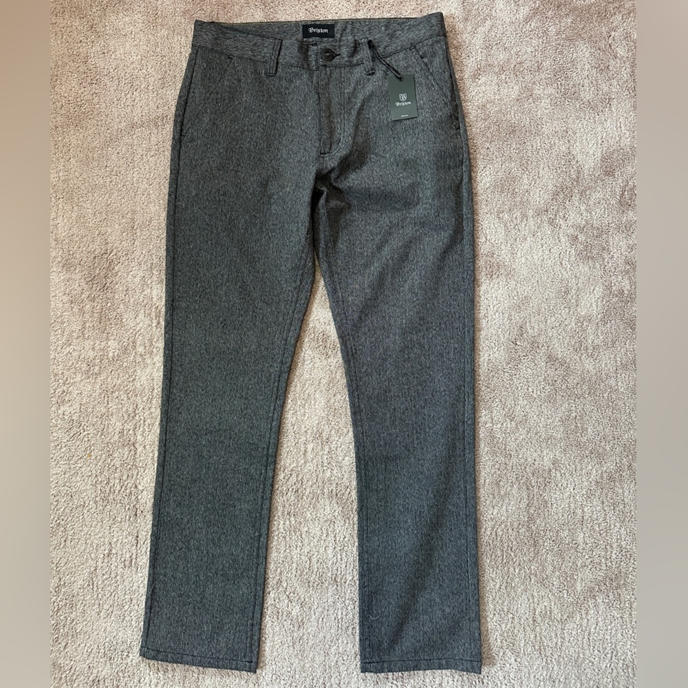 Brixton Charcoal Trousers